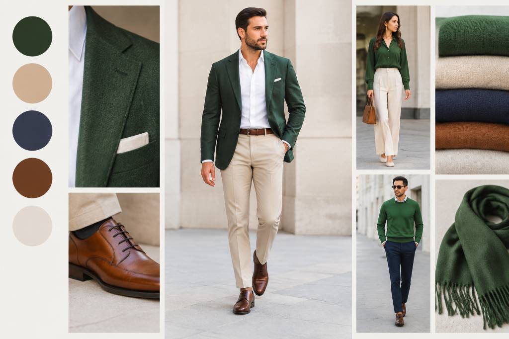 Colores que combinan con verdes: guía para crear looks elegantes y equilibrados